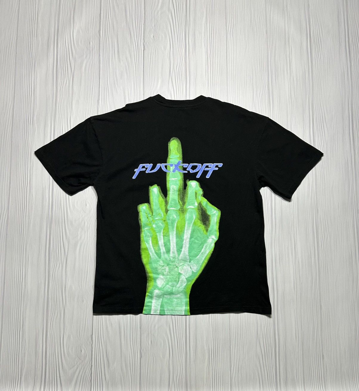 Vintage Hype Fuckoff Big Logo T-Shirt Size US M / EU 48-50 / 2 - 1 Thumbnail