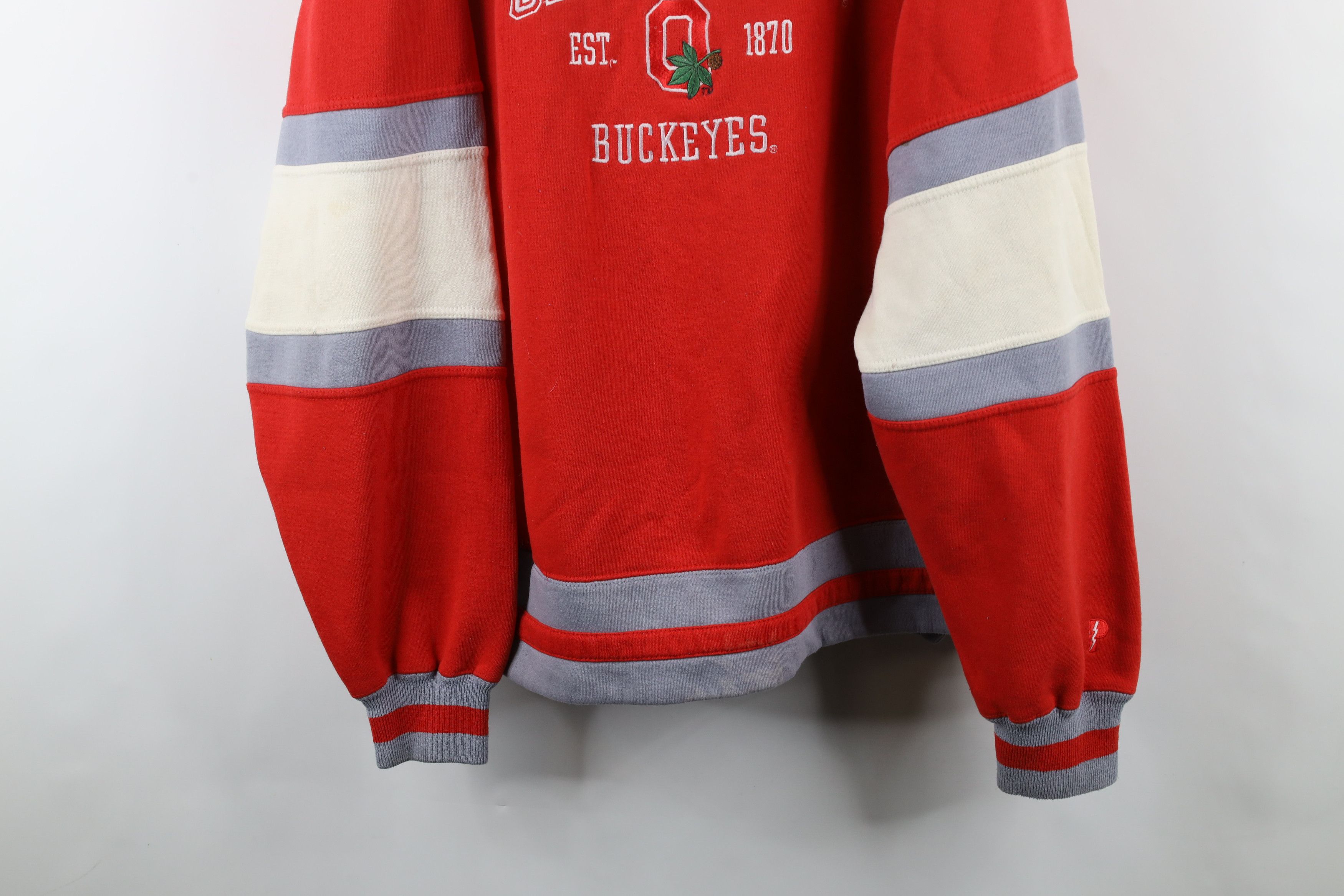 Vintage Vintage 90s Ohio State University Hockey Jersey Sweatshirt Size US XXL / EU 58 / 5 - 3 Thumbnail