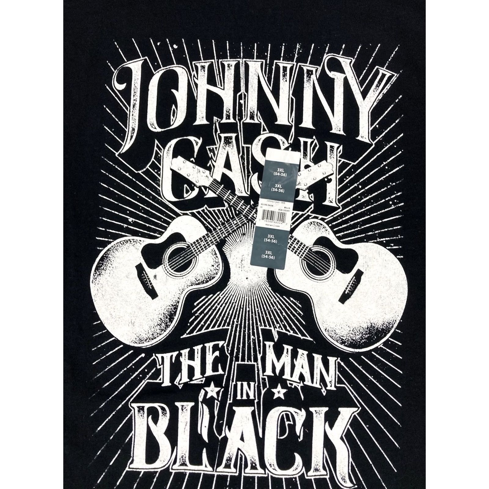 Vintage VINTAGE Johnny Cash The Man In Black Graphic T-shirt Men 3XL Black Short Sleeve Music Shirt Size US XXL / EU 58 / 5 - 2 Thumbnail