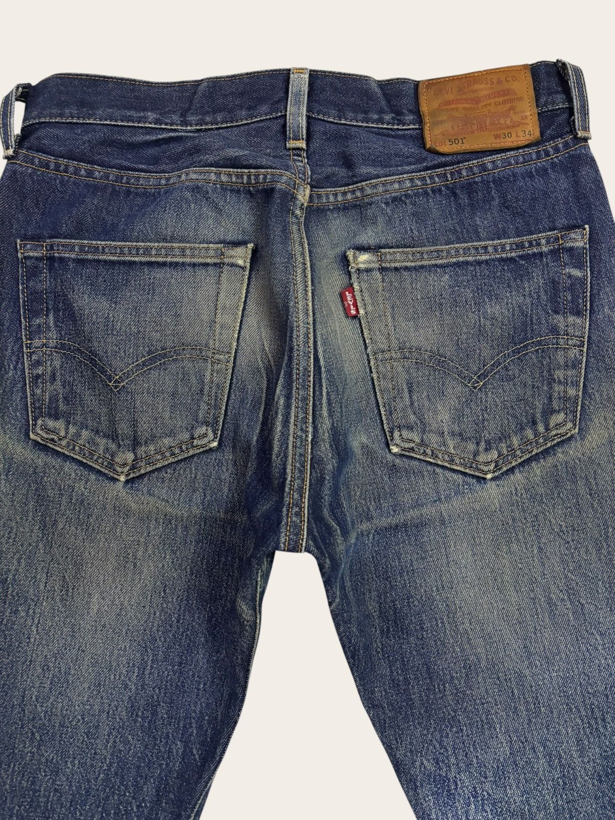 Levi's 90s Levis Lot 501 Big E Selvedge Jeans Size US 30 / EU 46 - 11 Thumbnail