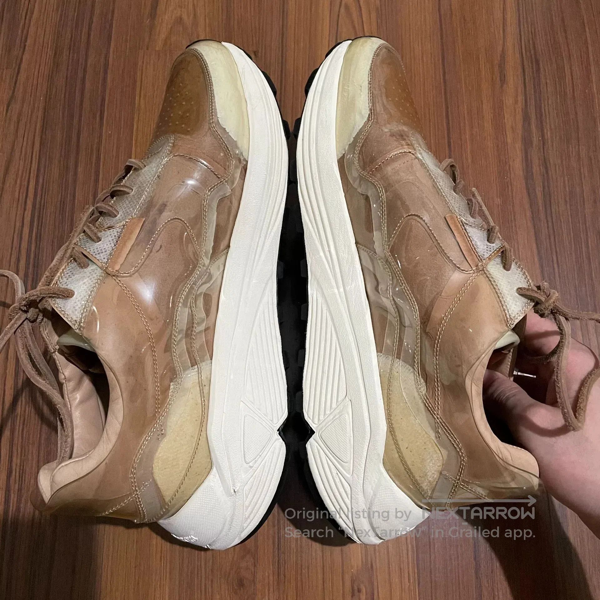 Buttero BUTTERO PVC Leather Lining Vibram Sneakers. Size US 9 / EU 42 - 4 Thumbnail