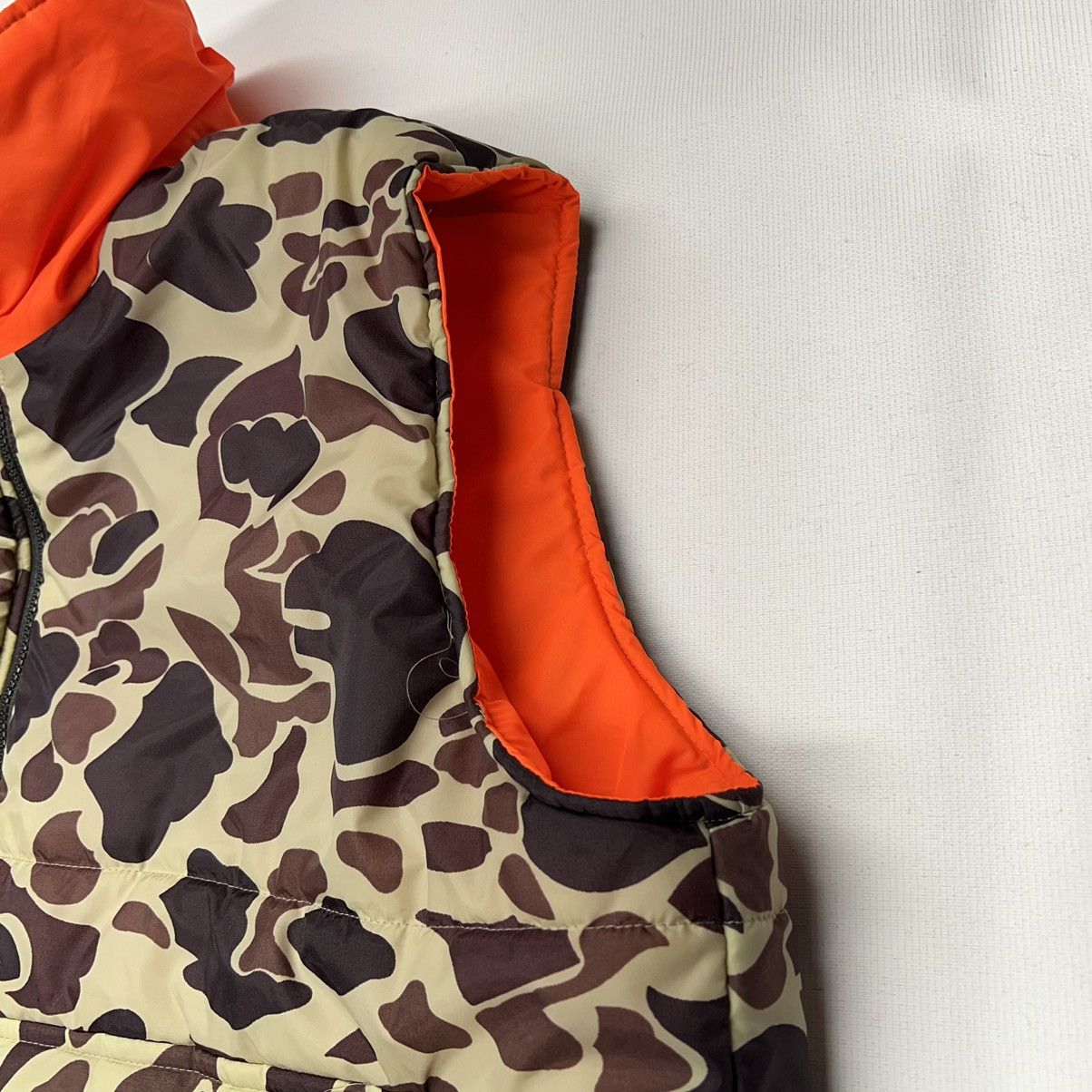 Vintage × Winchester Winchester Vest Duck Camo Reversible Blaze Orange Hunting Size US XL / EU 56 / 4 - 5 Thumbnail
