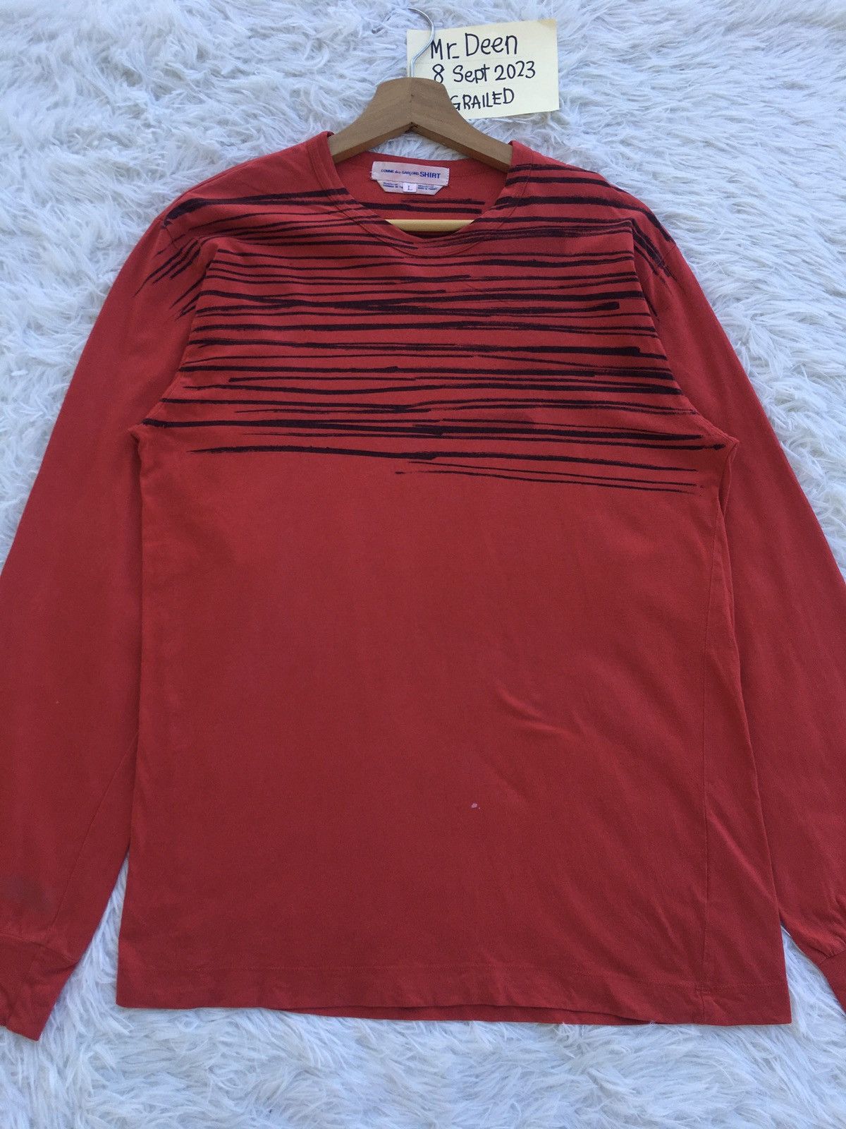 Comme des Garcons Rare Vintage Comme Des Garcons Longsleeve Shirt Size US M / EU 48-50 / 2 - 5 Thumbnail