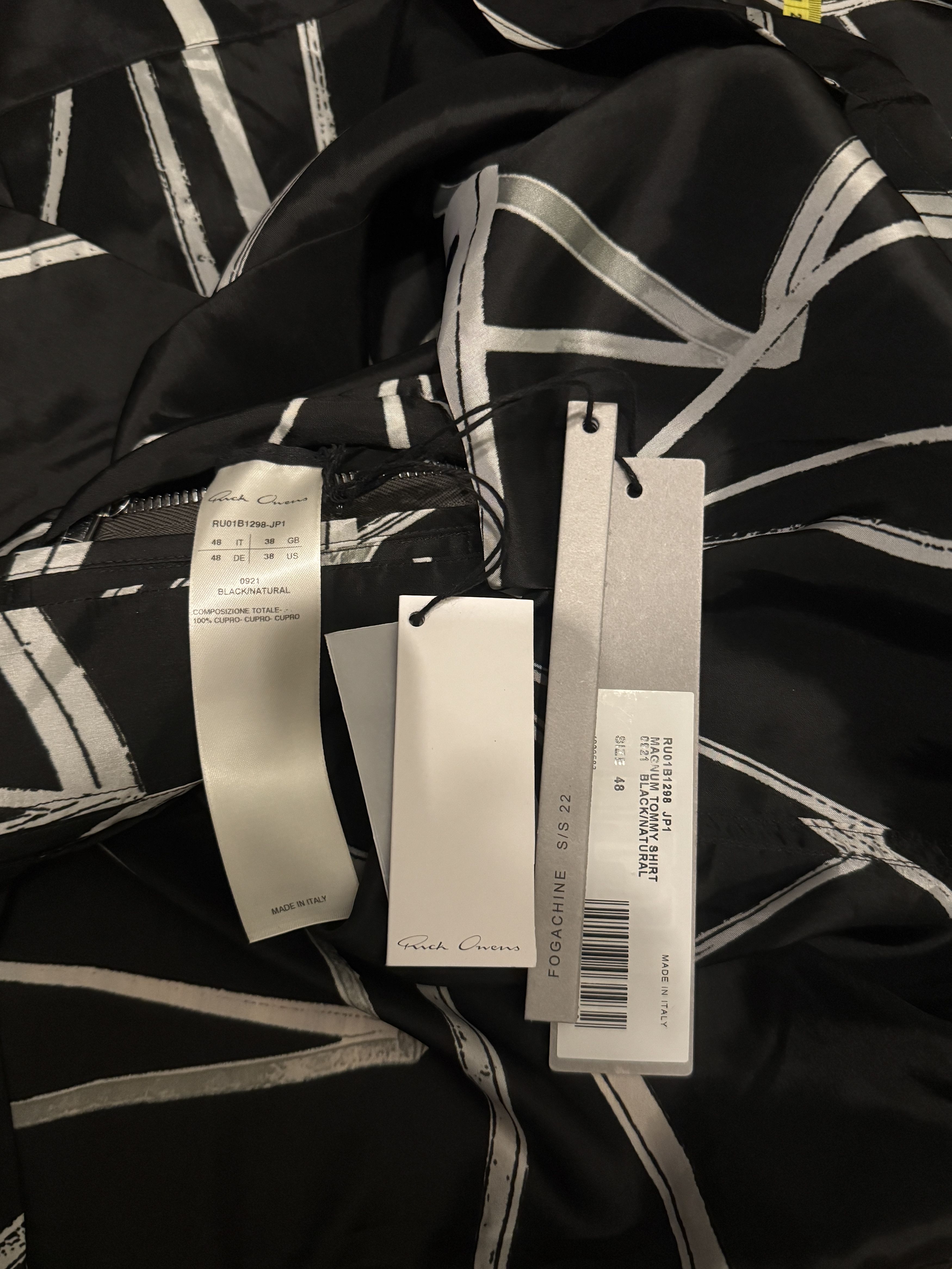 Rick Owens Rick Owens Tommy Magnum Shirt Size US M / EU 48-50 / 2 - 6 Thumbnail