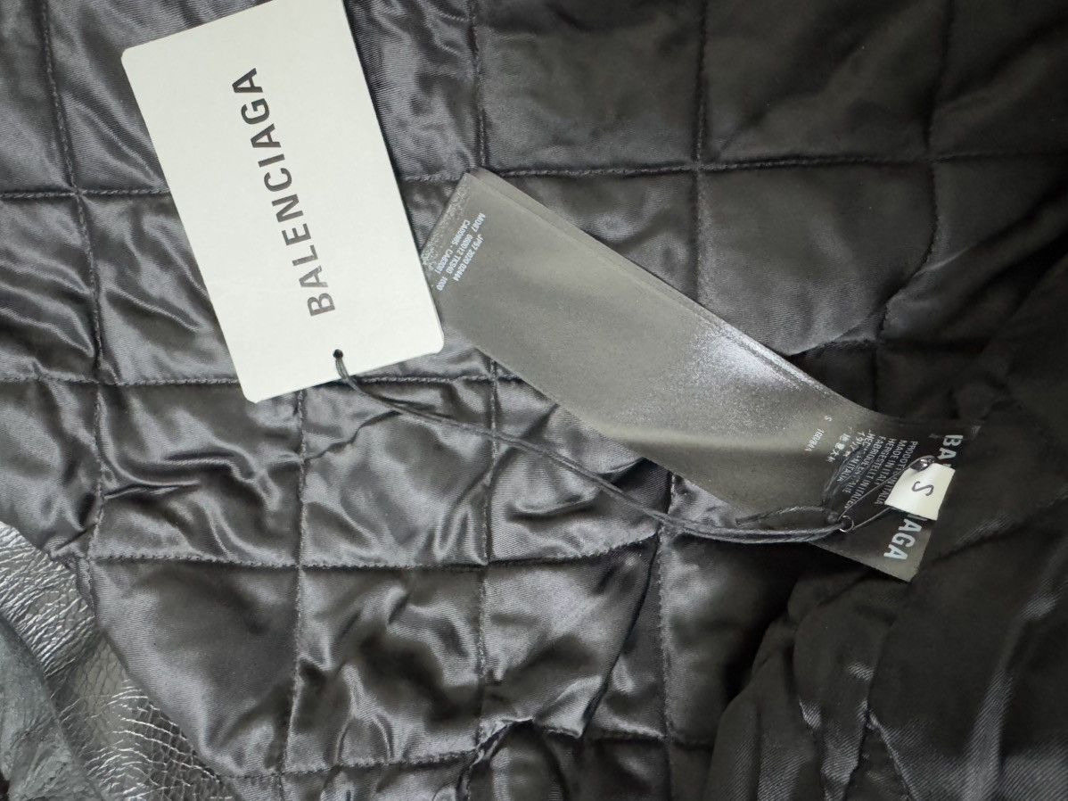 Balenciaga Balenciaga SS21 leather jacket Size US S / EU 44-46 / 1 - 8 Thumbnail