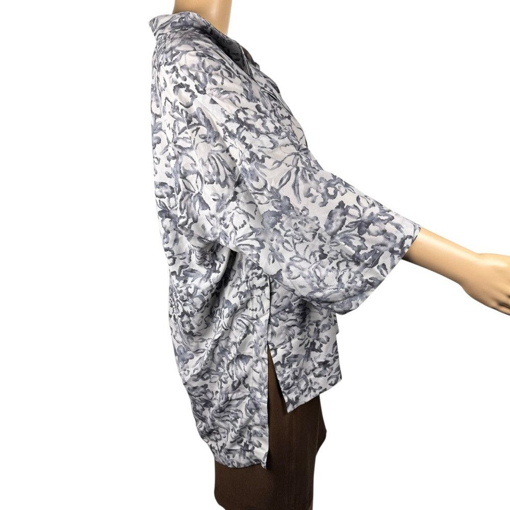 Other Victor Alfaro Collective Floral High Low Shirt Size XS Size XS / US 0-2 / IT 36-38 - 4 Thumbnail
