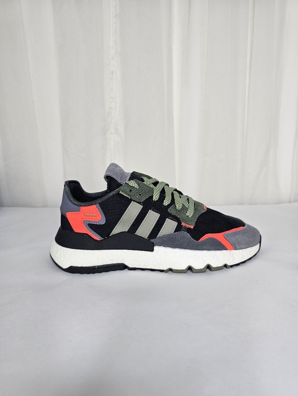 Adidas adidas Originals Nite Jogger Black Legacy Green Sneaker Size US 8 / EU 41 - 1 Thumbnail