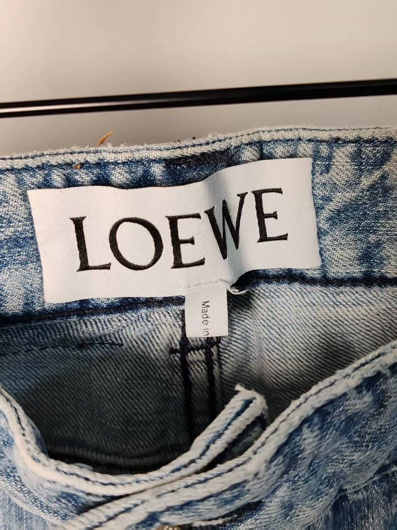 Loewe Loewe Leather jeans Size 28" / US 6 / IT 42 - 3 Thumbnail