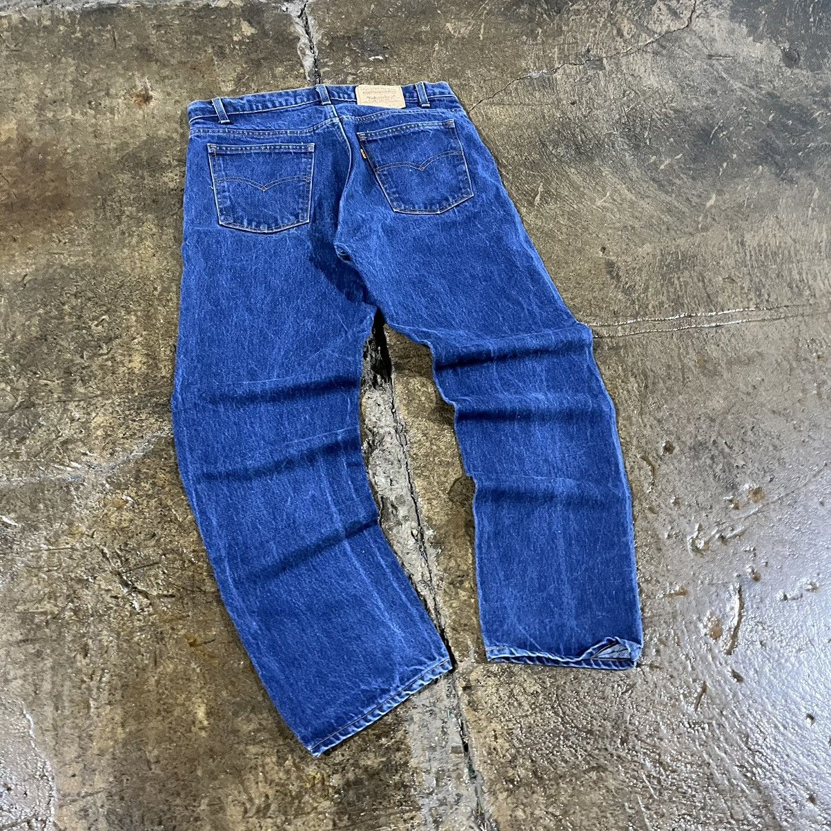 Levi's × Vintage Crazy Vintage 90s Levi's 505 Orange Tab Jeans Essential Size US 32 / EU 48 - 3 Thumbnail