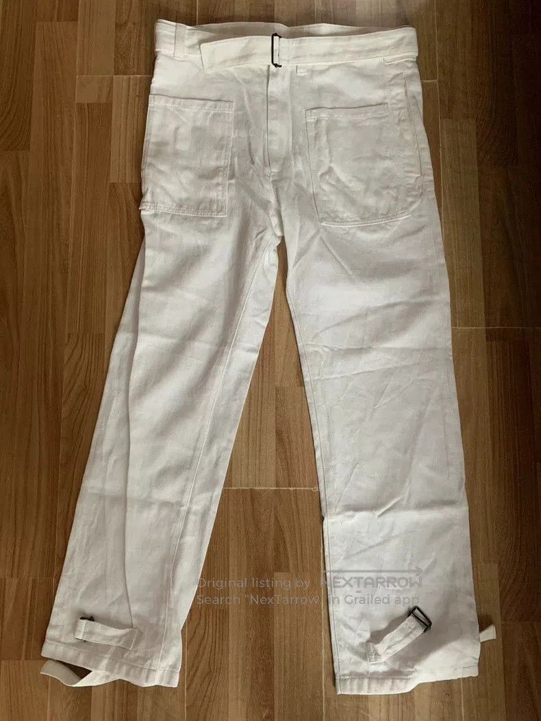 Ann Demeulemeester Ann Demeulemeester 2020SS Look29 White Pants. Size US 26 / EU 42 - 2 Thumbnail