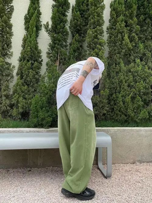 Japanese Brand Red retro pants Size US 32 / EU 48 - 4 Thumbnail