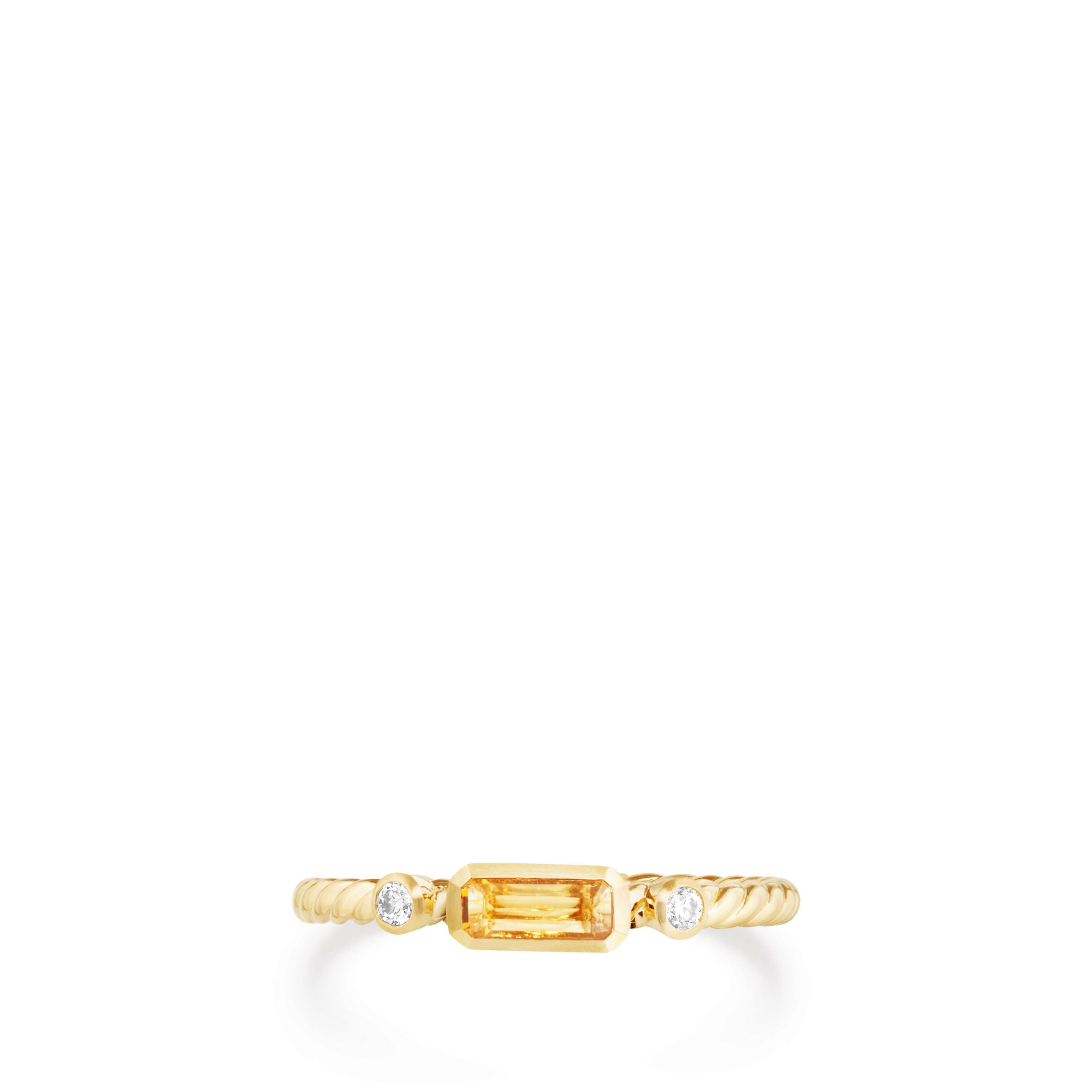 David Yurman o1w1db11025 R13715D / Size 6 / Stack Ring in Golden Size ONE SIZE - 2 Thumbnail