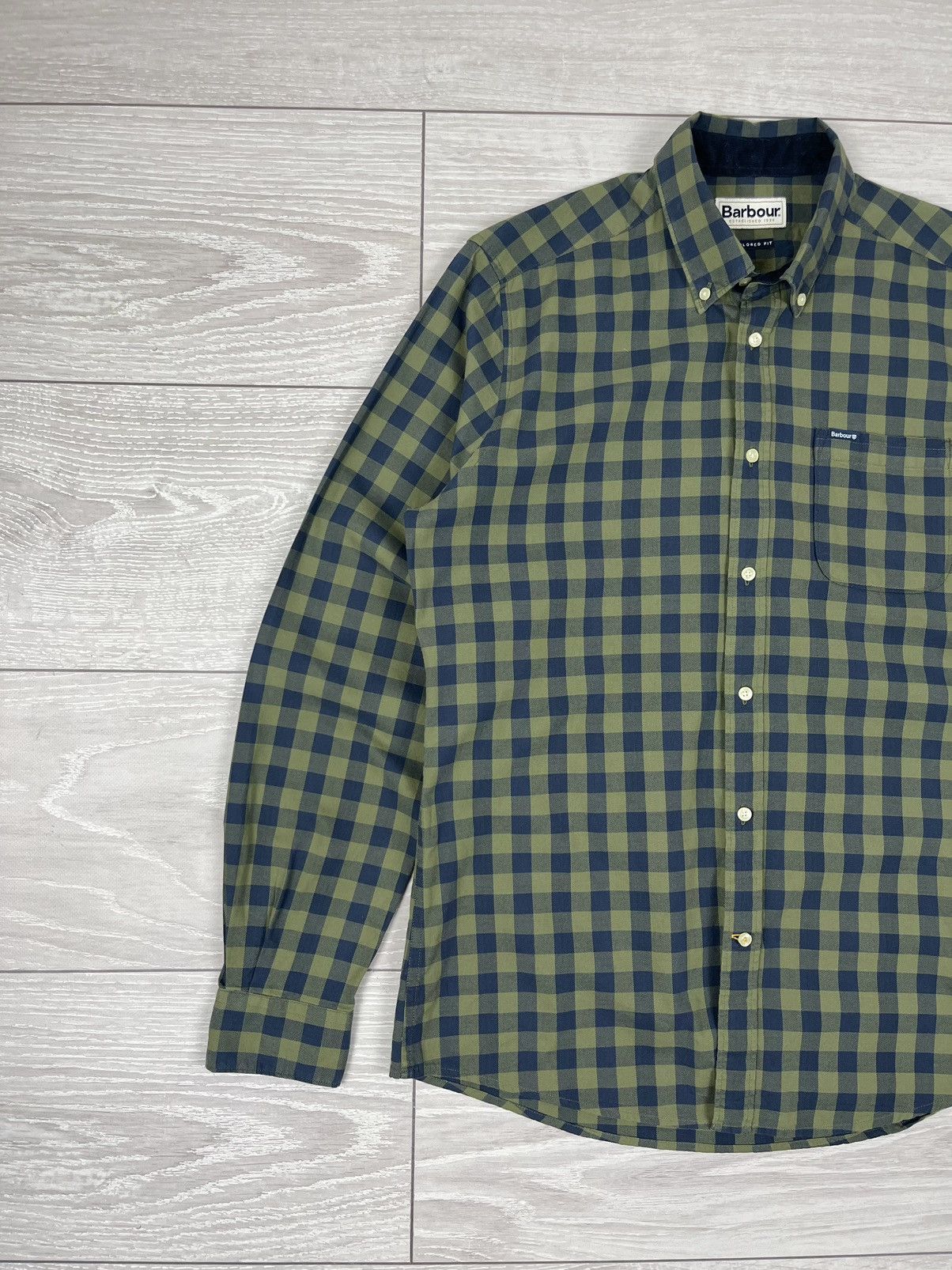 Barbour Barbour Tailored Oxford Heavy Checkered Shirt Size US M / EU 48-50 / 2 - 4 Thumbnail