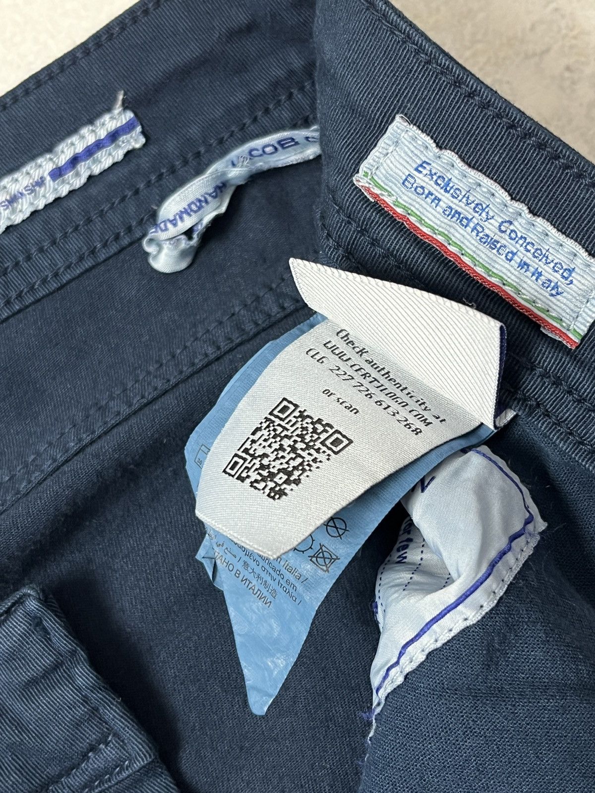 Jacob Cohen DDP Jacob Cohen Men’s Jeans 688 Style Limited Edition Size US 36 / EU 52 - 11 Thumbnail