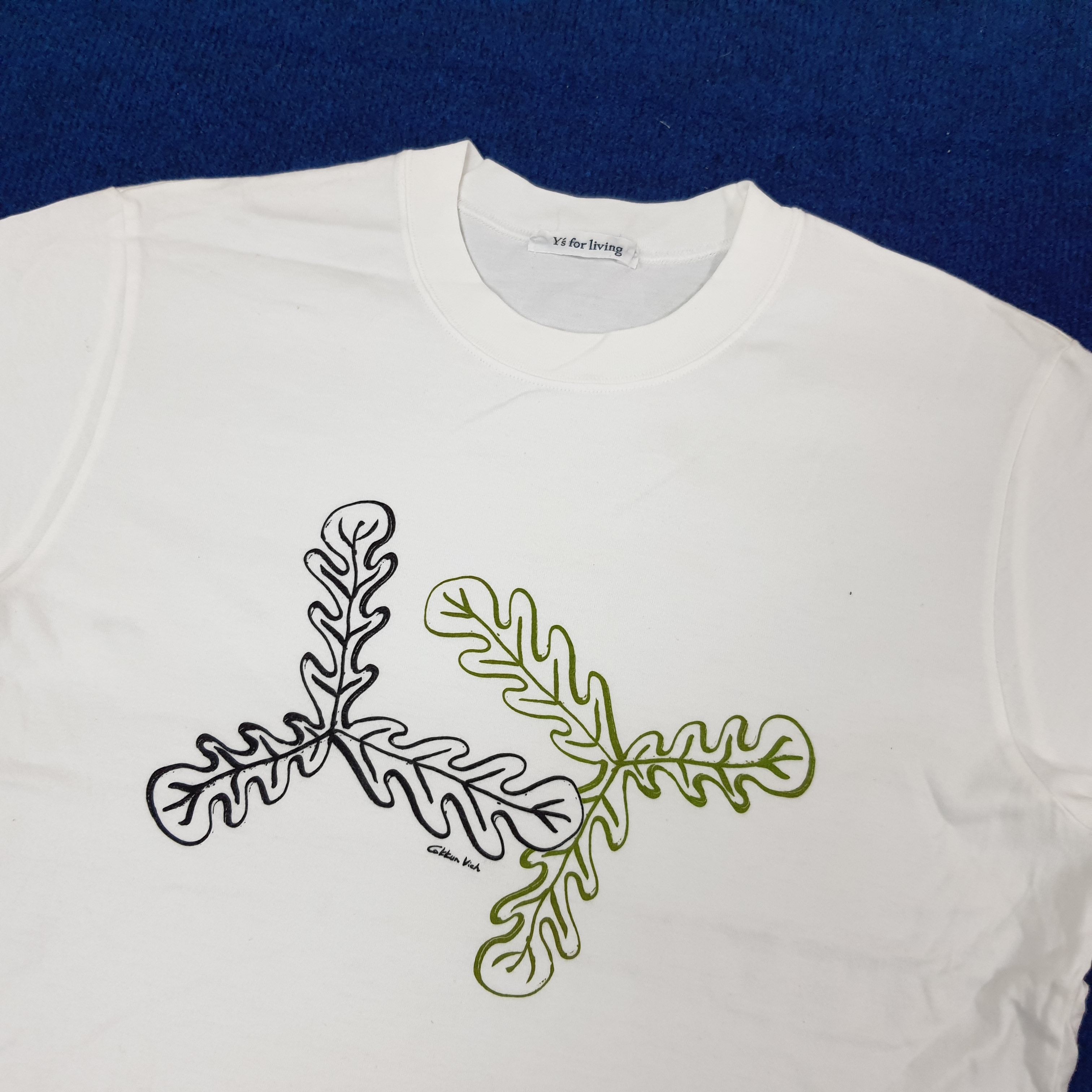 Y's Vintage Y's by Yohji Yamamoto Cakkun Vich Art Tshirt C223N27 Size US M / EU 48-50 / 2 - 2 Thumbnail