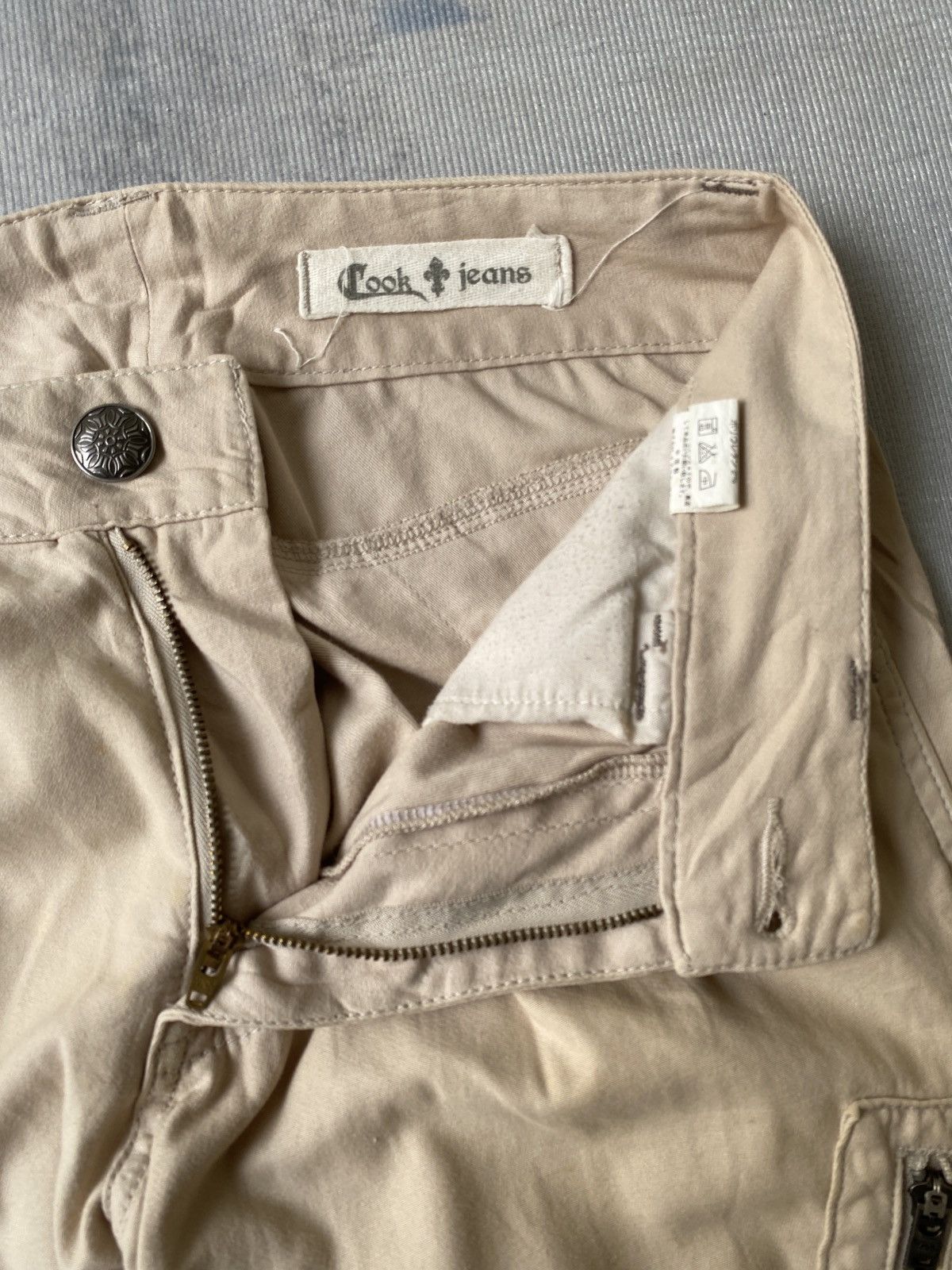 Japanese Brand × Le Grande Bleu (L.G.B.) × Tornado Mart 2000s - Cook Jeans Pant Laces Back Pocket Design Size US 30 / EU 46 - 17 Thumbnail