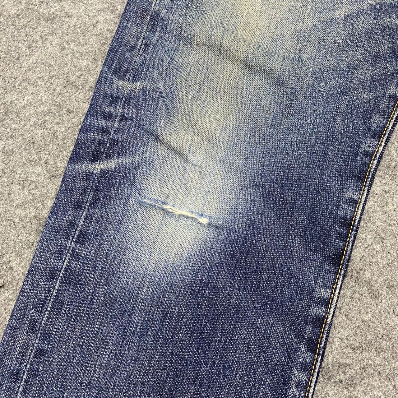 Gap 💥Best Offer💥Vintage Gap Selvegde Redline Distressed Denim Size US 34 / EU 50 - 16 Thumbnail