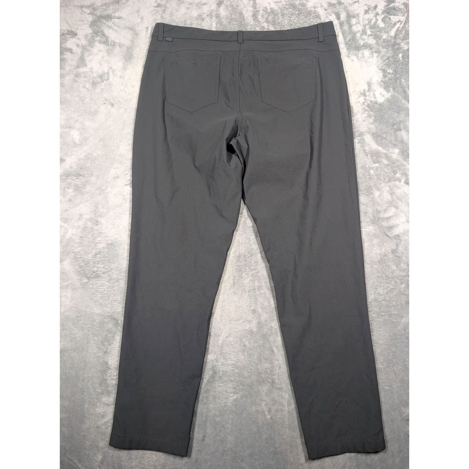 Vintage VRST Slim Pants Mens 38x32 Gray Stretch Chino 5 Pocket Golf Travel Casual Size US 38 / EU 54 - 7 Thumbnail