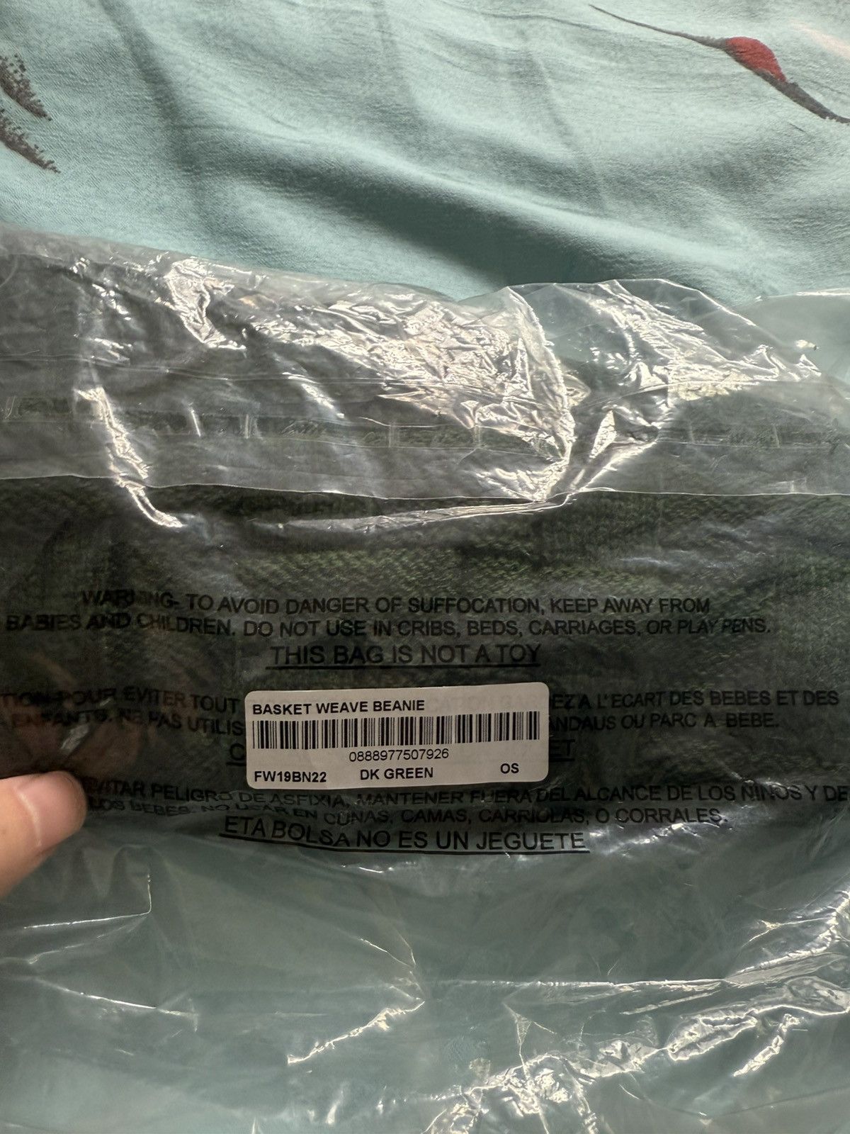 Supreme Supreme basket weave beanie dark green hat Size ONE SIZE - 5 Thumbnail