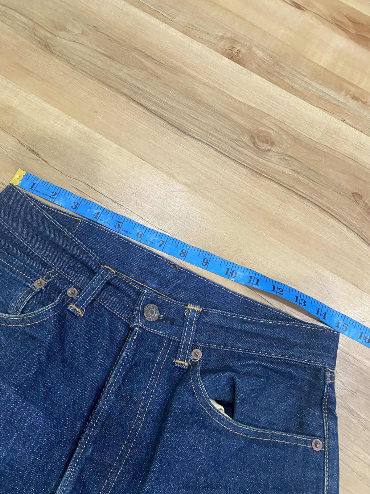 Harley Davidson × Sugar Cane Vintage Harley Davidson X Sugarcane denim selvedge jeans Size US 30 / EU 46 - 14 Thumbnail