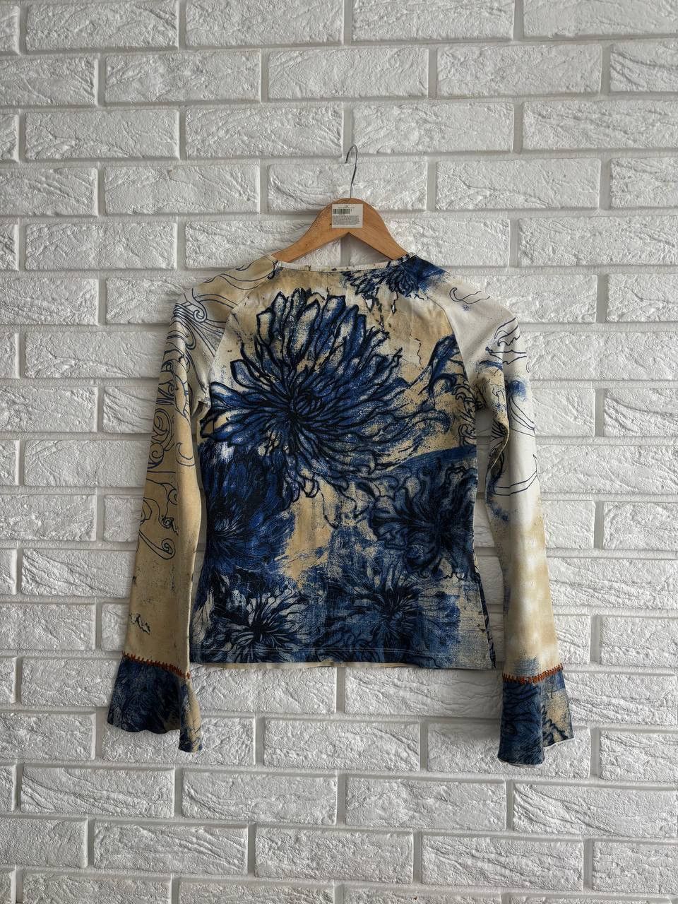 Just Cavalli Just Cavalli women’s blouse vintage flowers printed rare Size S / US 4 / IT 40 - 10 Thumbnail