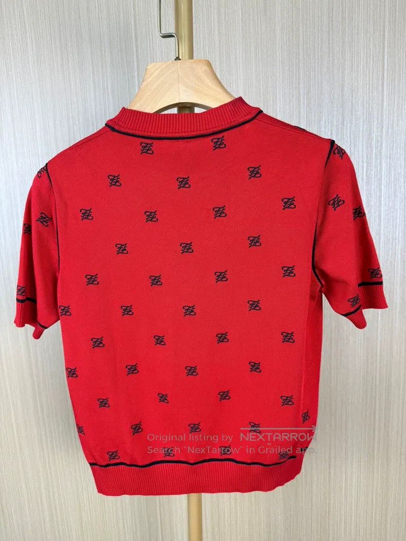 Fendi Fendi Fully printed embroidered knit top Size 4XL / US 24-26 - 2 Thumbnail
