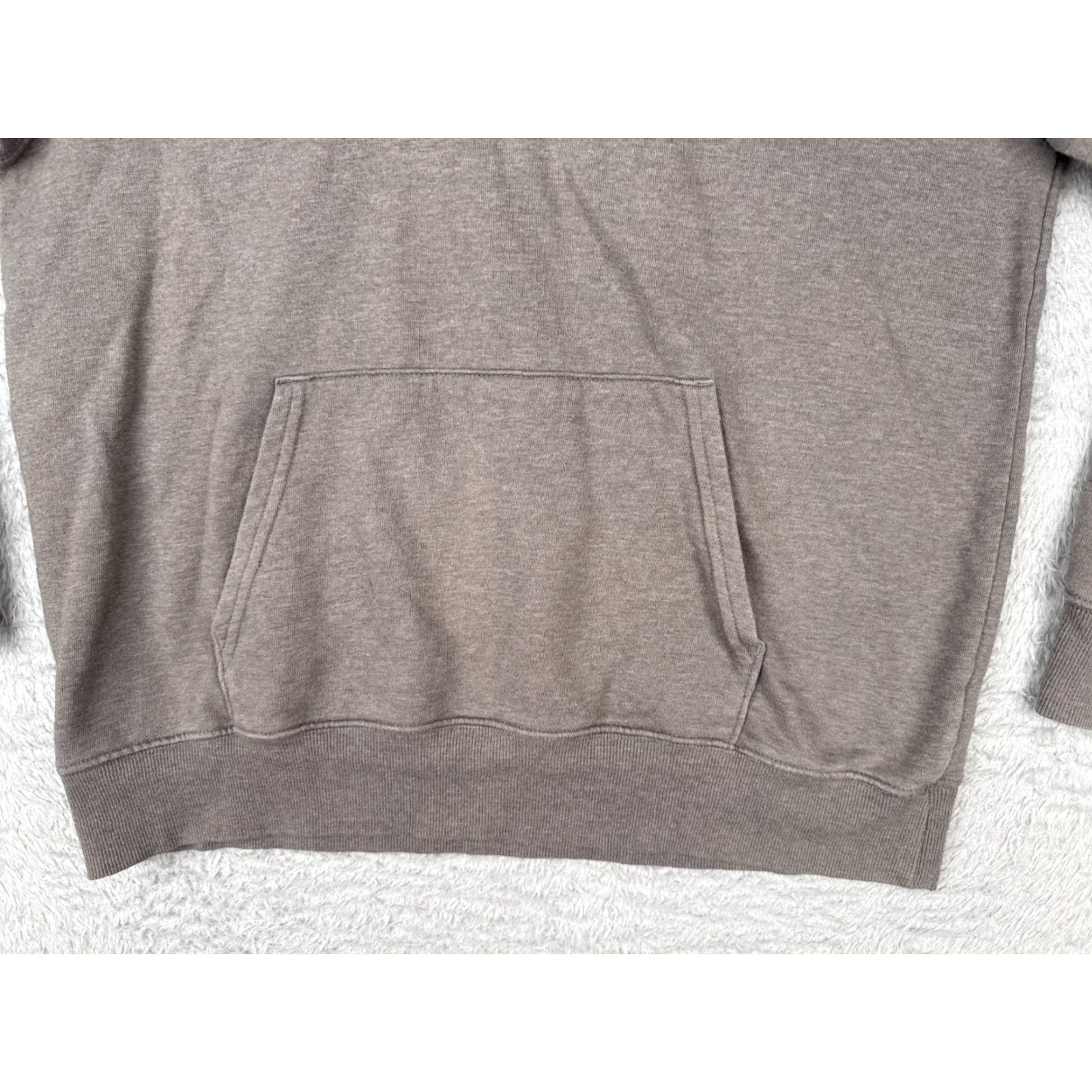 The North Face VINTAGE The North Face Hoodie Mens Pullover Gray Heather Large Cotton Pockets Logo 90s Ski/Outdoor Mens Size US L / EU 52-54 / 3 - 5 Thumbnail