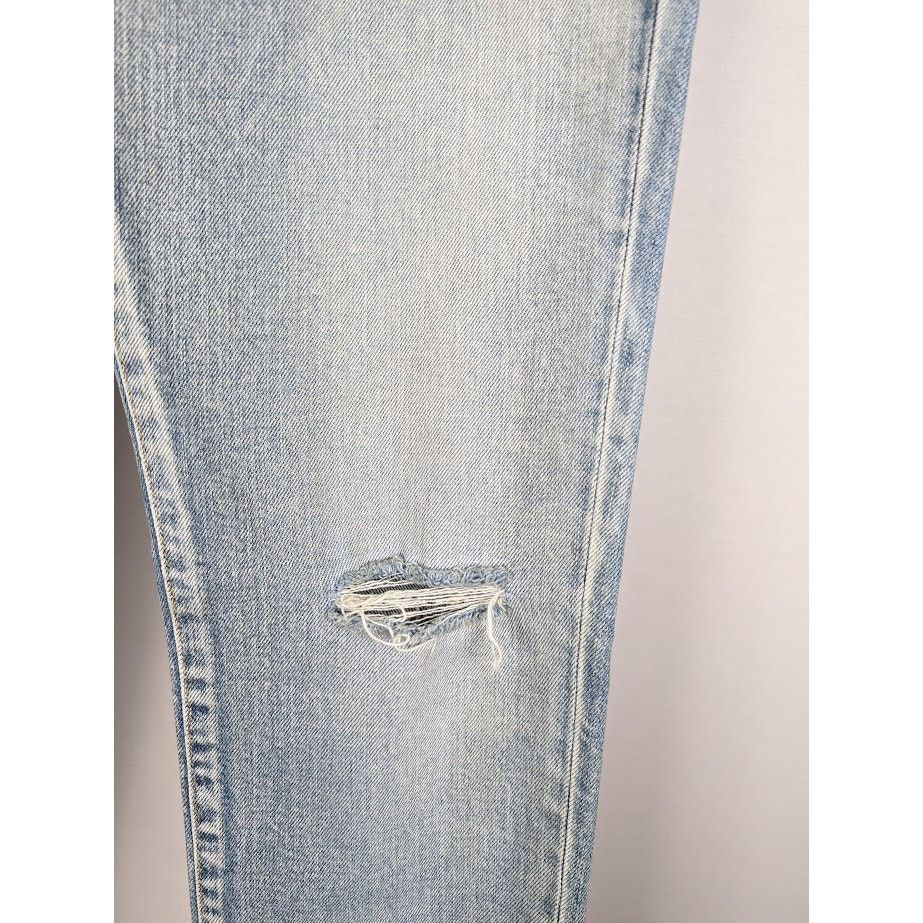 Saint Laurent Paris o1rshd1 Q:2 / Skinny 5 Pockets Low Pants Santa Monica Blue Size US 32 / EU 48 - 6 Thumbnail