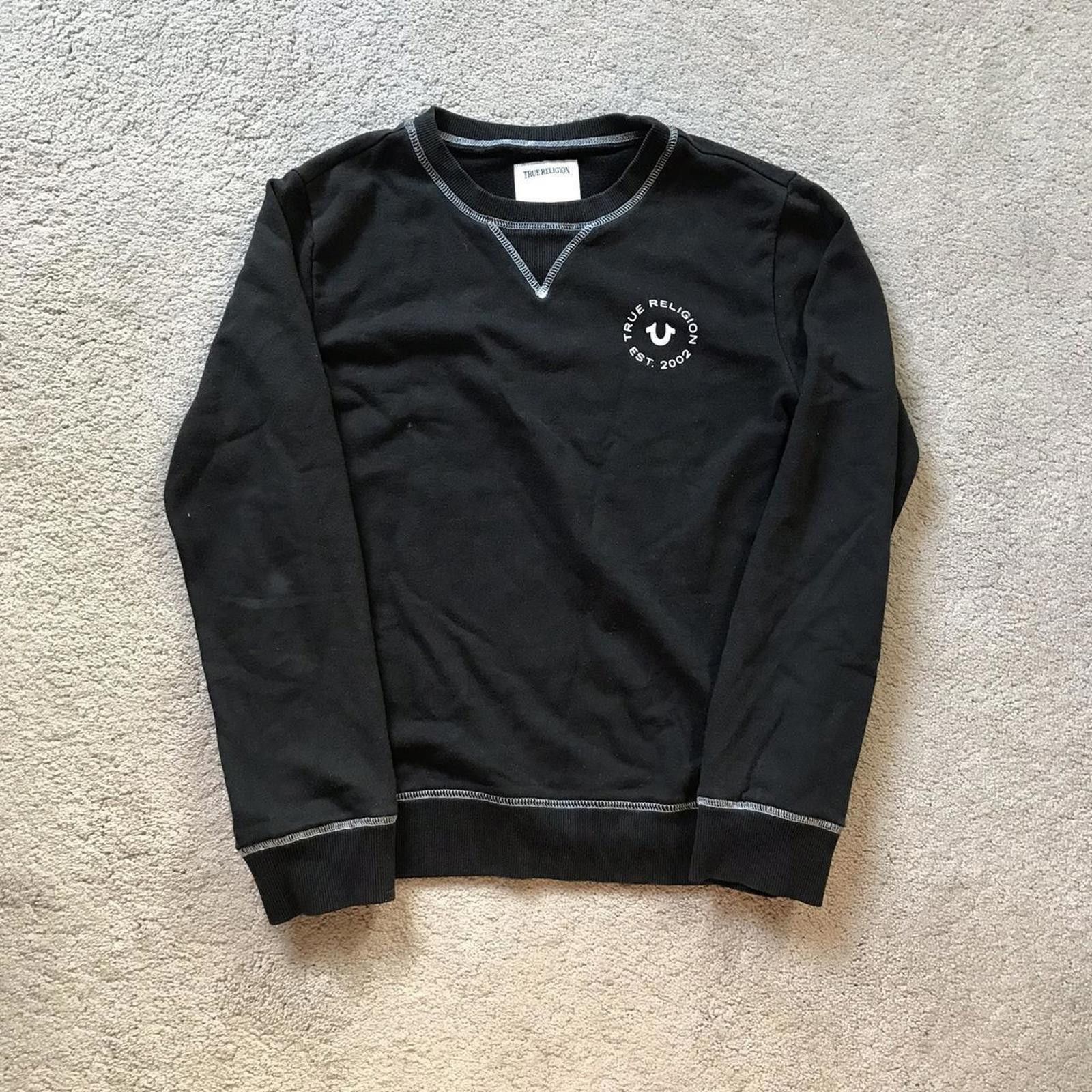 True Religion True Religion Crewneck Size US S / EU 44-46 / 1 - 1 Thumbnail
