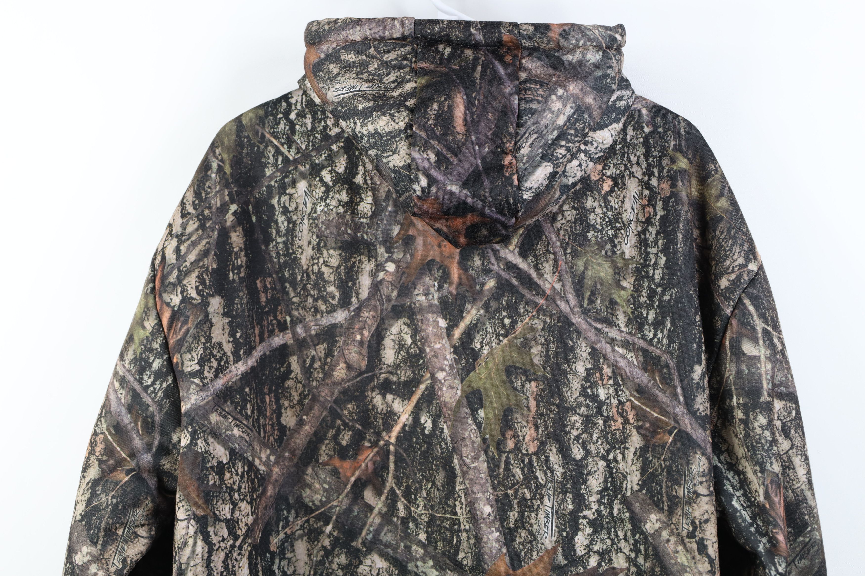 Vintage Vintage Y2K Streetwear Lined Camouflage Full Zip Hoodie Size US L / EU 52-54 / 3 - 13 Thumbnail
