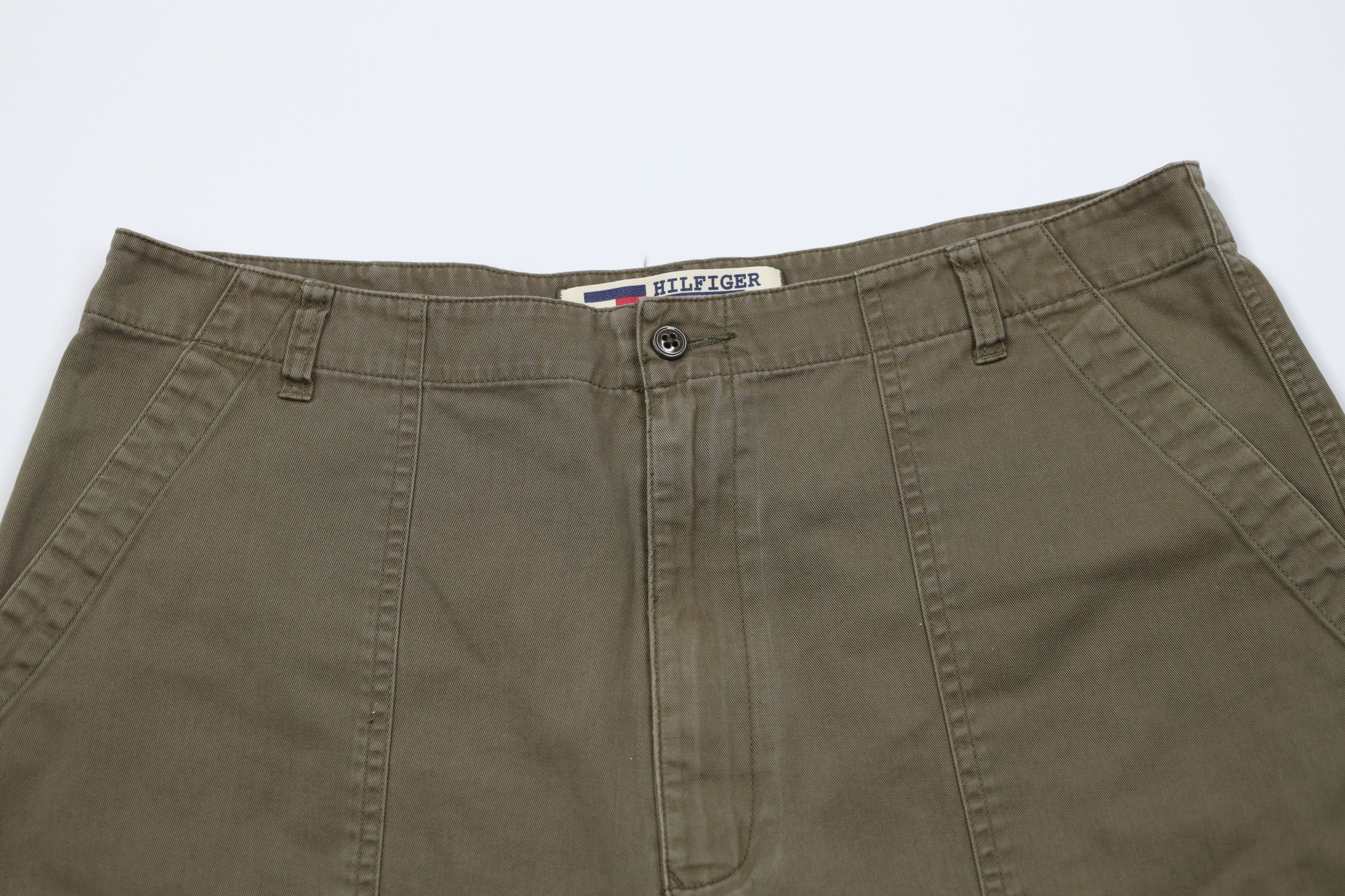 Tommy Hilfiger Vintage 90s Tommy Hilfiger Military Surplus Utility Shorts Size US 36 / EU 52 - 2 Thumbnail