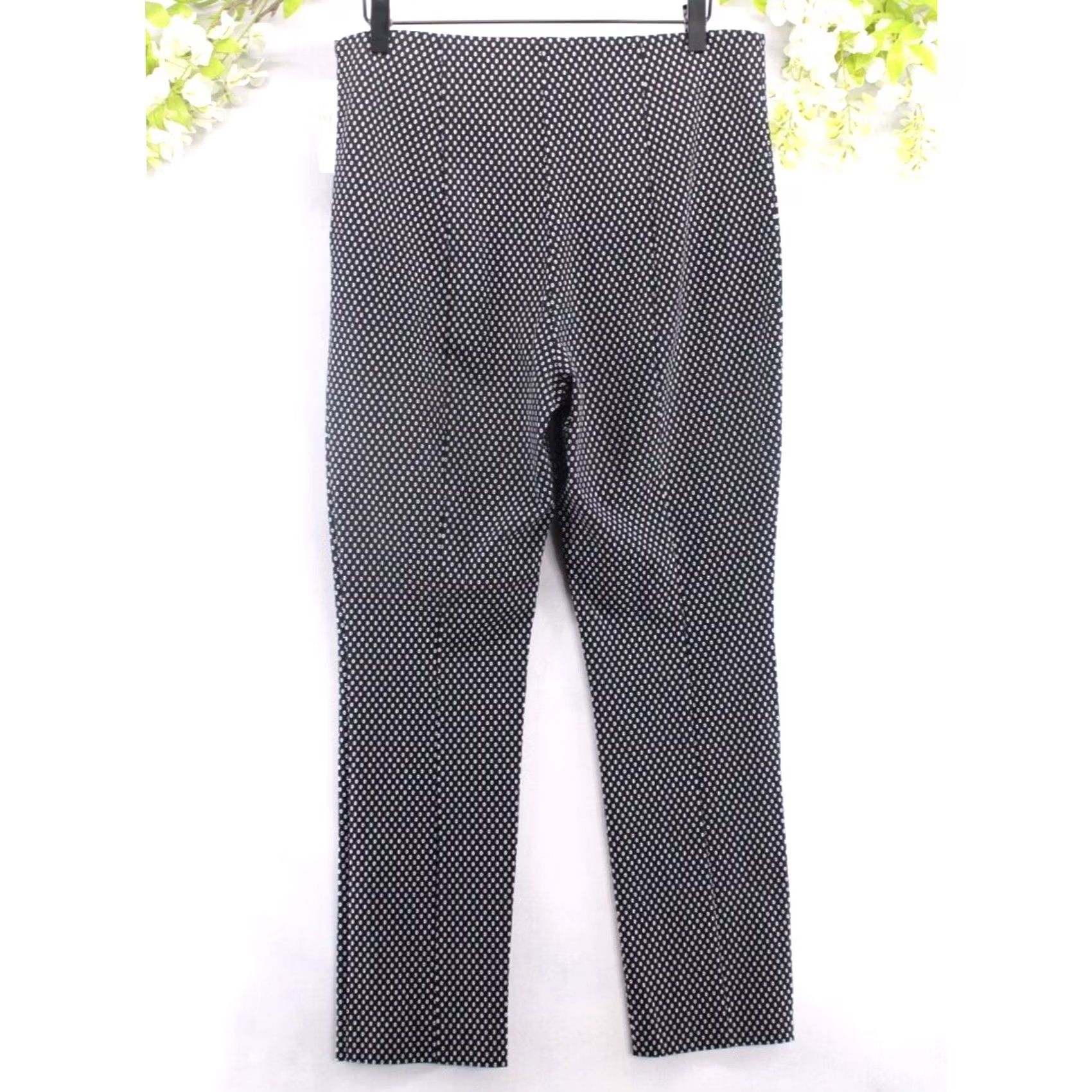 Anthropologie Anthropologie Pants Black Sz 8 NWT Slim Straight Essential Career Size 30" / US 8 / IT 44 - 3 Thumbnail