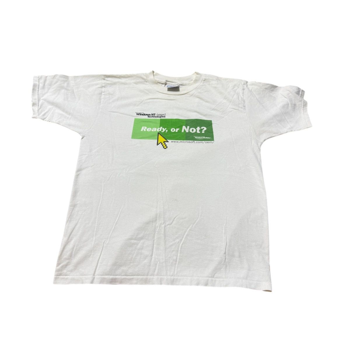Microsoft Vintage Microsoft Windows 2000s T Shirt Size US L / EU 52-54 / 3 - 1 Thumbnail