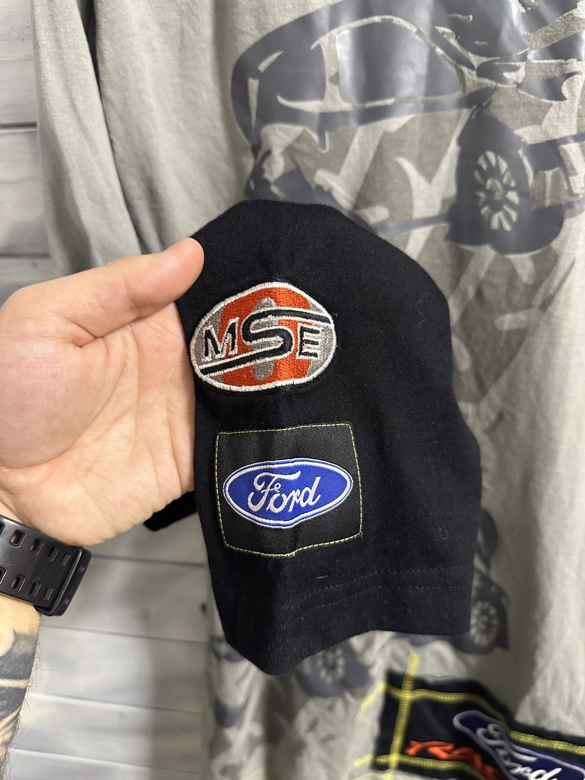 Ford Rare Vintage Ford Racing Long-Sleeve Moto Size US L / EU 52-54 / 3 - 7 Thumbnail