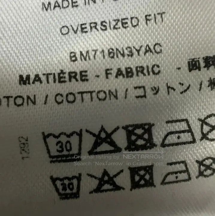 Givenchy Givenchy Archetype FW22 Logo Print Short Sleeve T-Shirt. Size US M / EU 48-50 / 2 - 7 Thumbnail