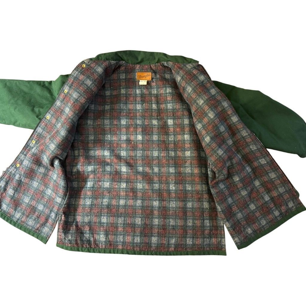 Wrangler Wrangler - 1980s - Blanket-Lined Work Jacket - Green - S Size US L / EU 52-54 / 3 - 1 Thumbnail
