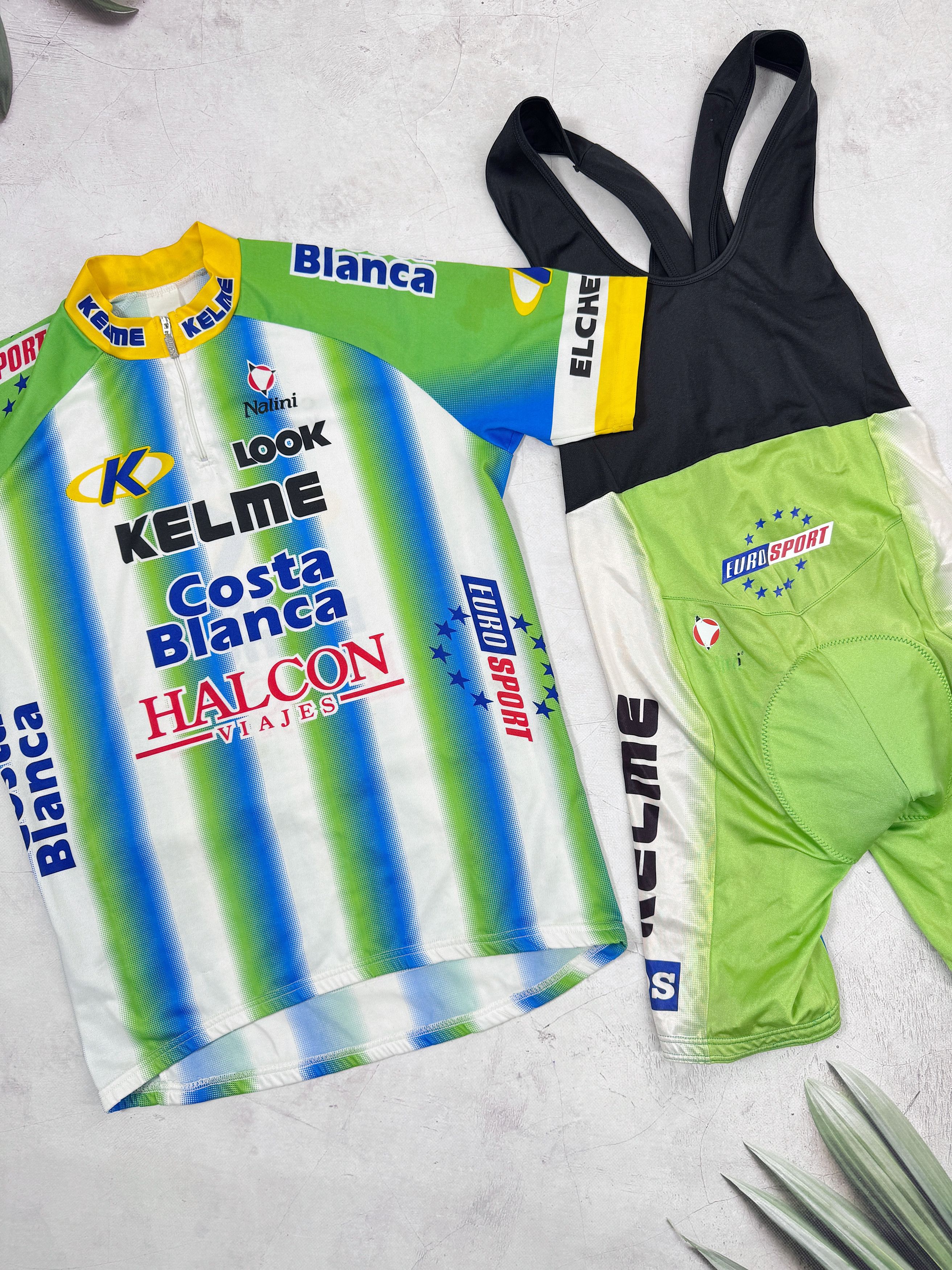 Sports Specialties Nalini Costa Blanca Euro Sport Cycling Jersey & Bib Shorts Size US M / EU 48-50 / 2 - 3 Thumbnail