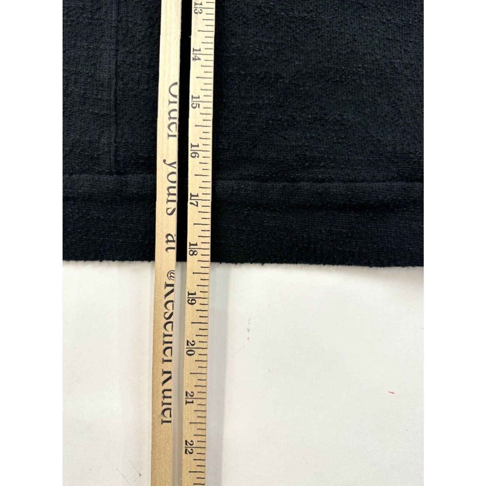 Madewell Madewell Black Long Sleeve Wrap Shirt Womens Medium Casual Cotton Top Size M / US 6-8 / IT 42-44 - 7 Thumbnail