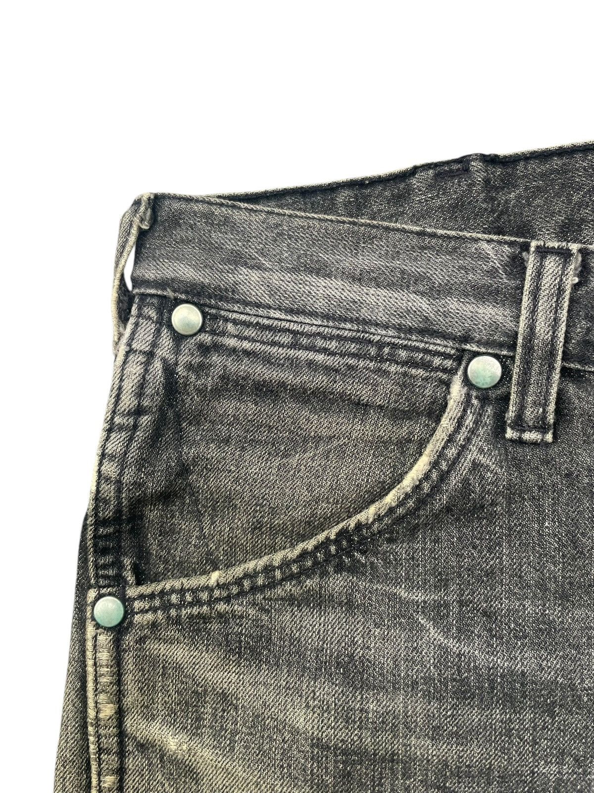 Vintage × Wrangler Vintage 90’s Wrangler Faded Distresed Size US 34 / EU 50 - 7 Thumbnail