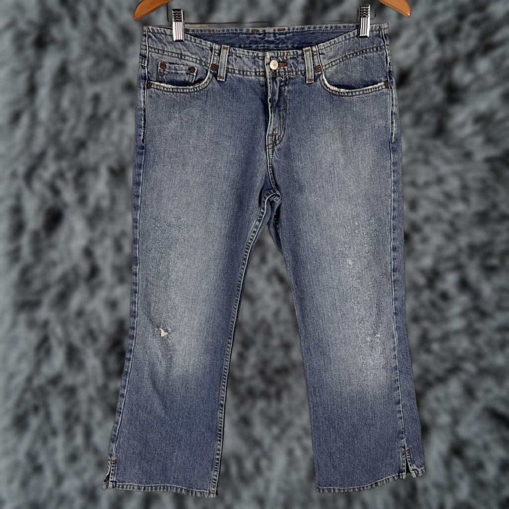 Lucky Brand Vtg Lucky Brand Michievous Wonder Crop Jeans Sz 6 GUC Size 28" / US 6 / IT 42 - 1 Thumbnail