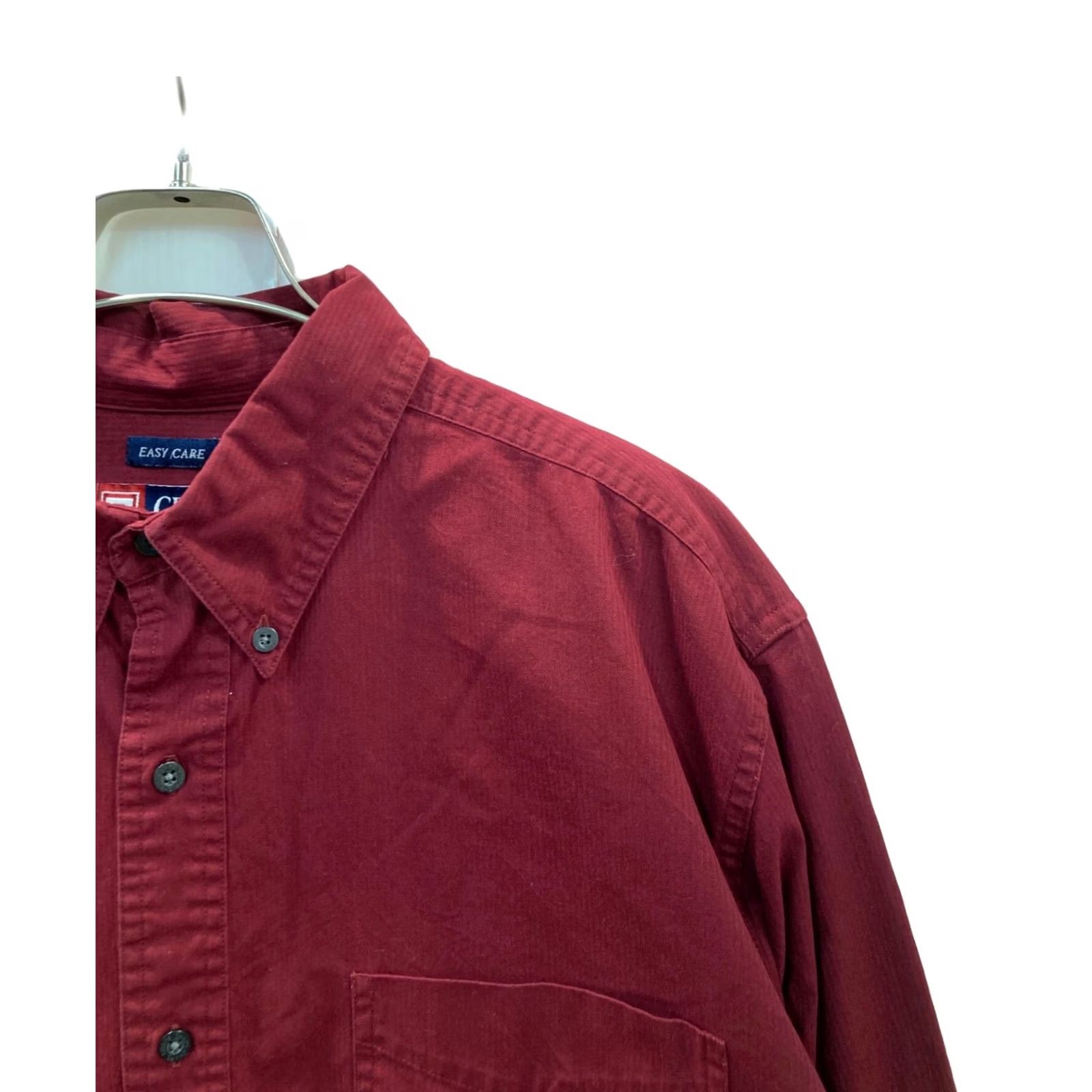 Chaps CHAPS Shirt L Red Men Button-Up 60% cotton 40% polyester Size US L / EU 52-54 / 3 - 3 Thumbnail