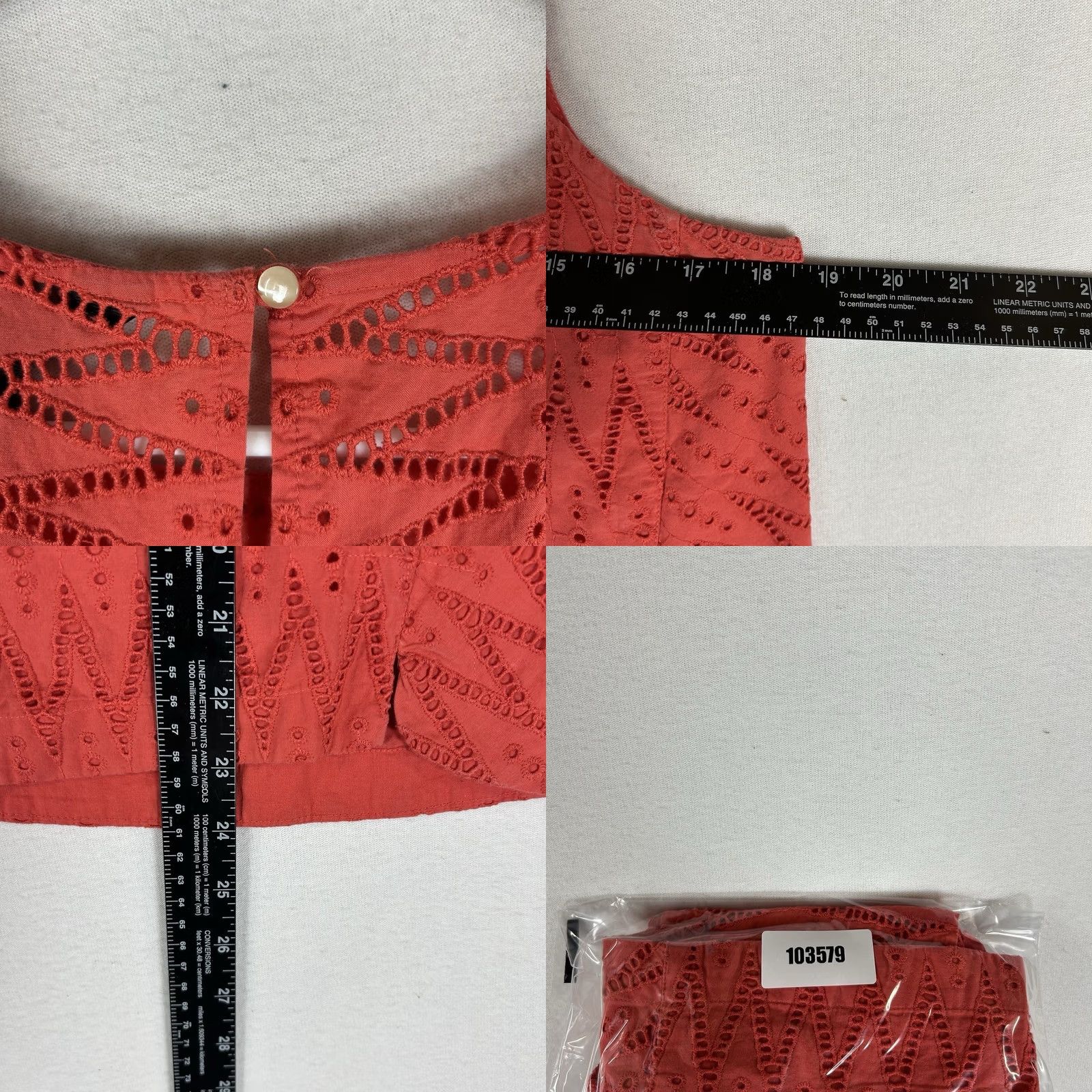 J.Crew J. Crew Sleeveless Top Womens Size 8 Orange Pleated Tanktop Summer Beach Shirt Tunic Delightly? Size M / US 6-8 / IT 42-44 - 8 Thumbnail