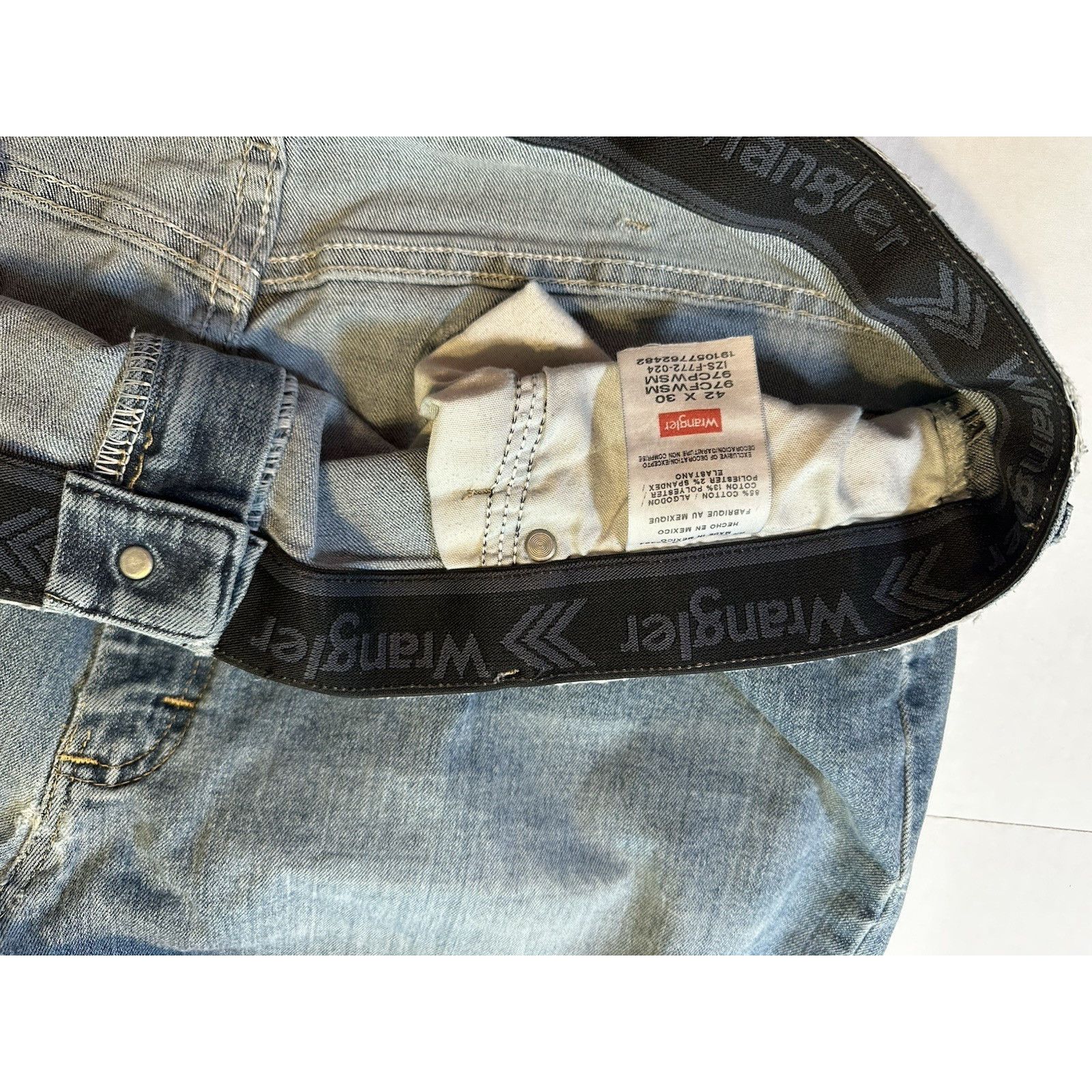 Wrangler Wrangler Jeans 42x30- 97CFWSM Comfort Waist Western Normcore Size US 42 / EU 58 - 12 Thumbnail