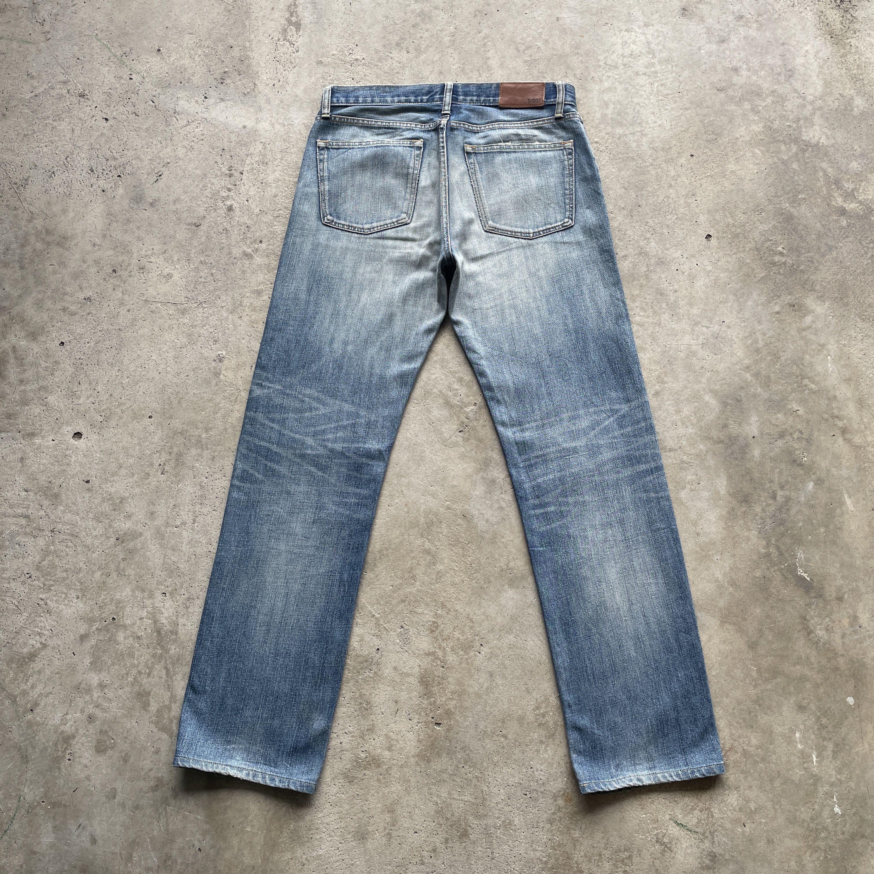 Faded Glory × Japanese Brand × Vintage VINTAGE JAPANESE FADED STONEWASH JEANS PANTS DENIM W33x31.5 Size US 33 - 10 Thumbnail