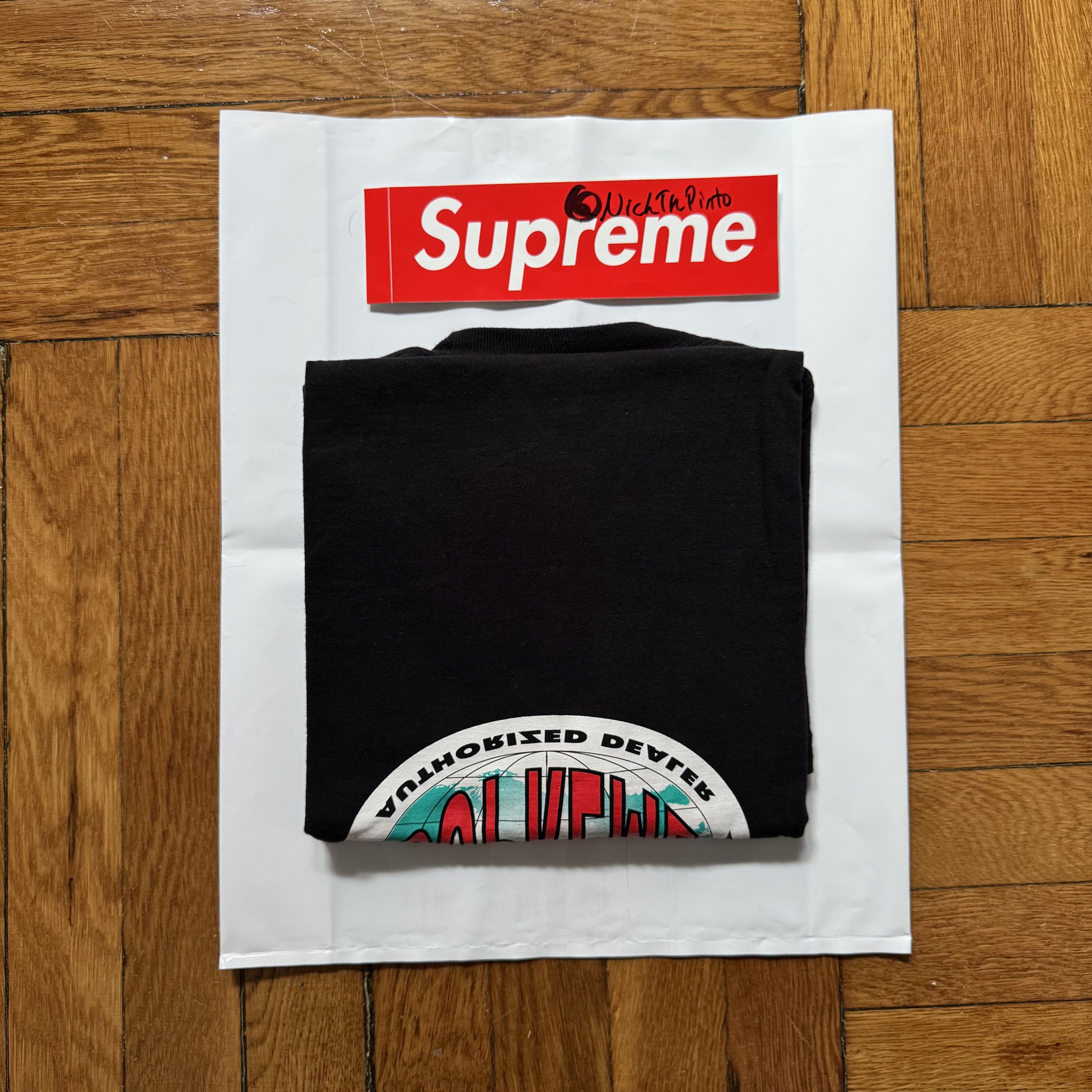 Supreme New Shit Tee Size US M / EU 48-50 / 2 - 4 Thumbnail