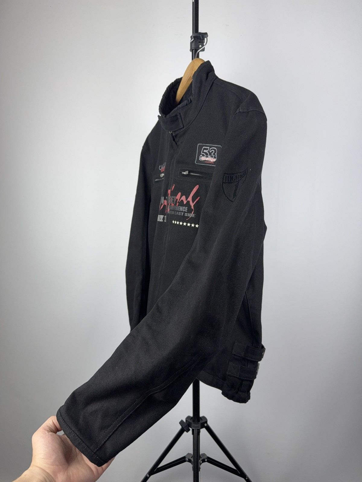 Vintage Highway1 Vintage Cotton Jacket Moto Racing Hype Boxy Rare Size US L / EU 52-54 / 3 - 5 Thumbnail