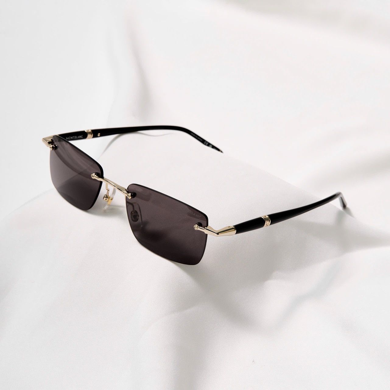 Montblanc MONTBLANC MB0344S 001 SUNGLASSES Size ONE SIZE - 1 Thumbnail