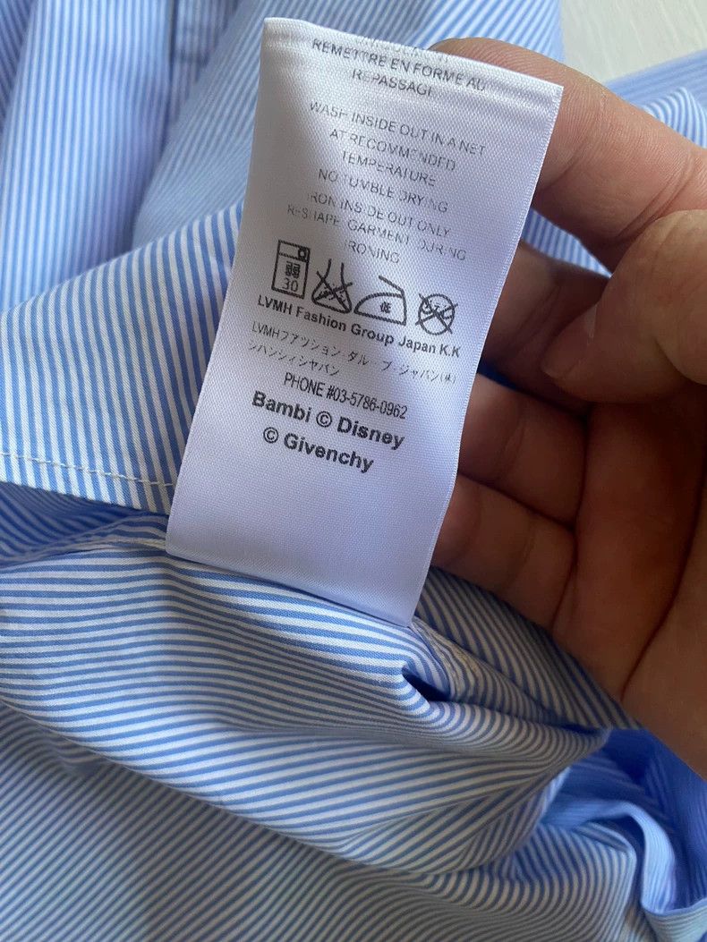 Givenchy Givenchy Shirt, classic, blue and white striped Size US M / EU 48-50 / 2 - 8 Thumbnail