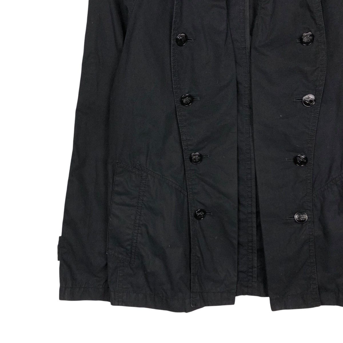 Japanese Brand 📌Vintage Chore Worker Jacket Detroit Ships Jet Blue Size US S / EU 44-46 / 1 - 5 Thumbnail