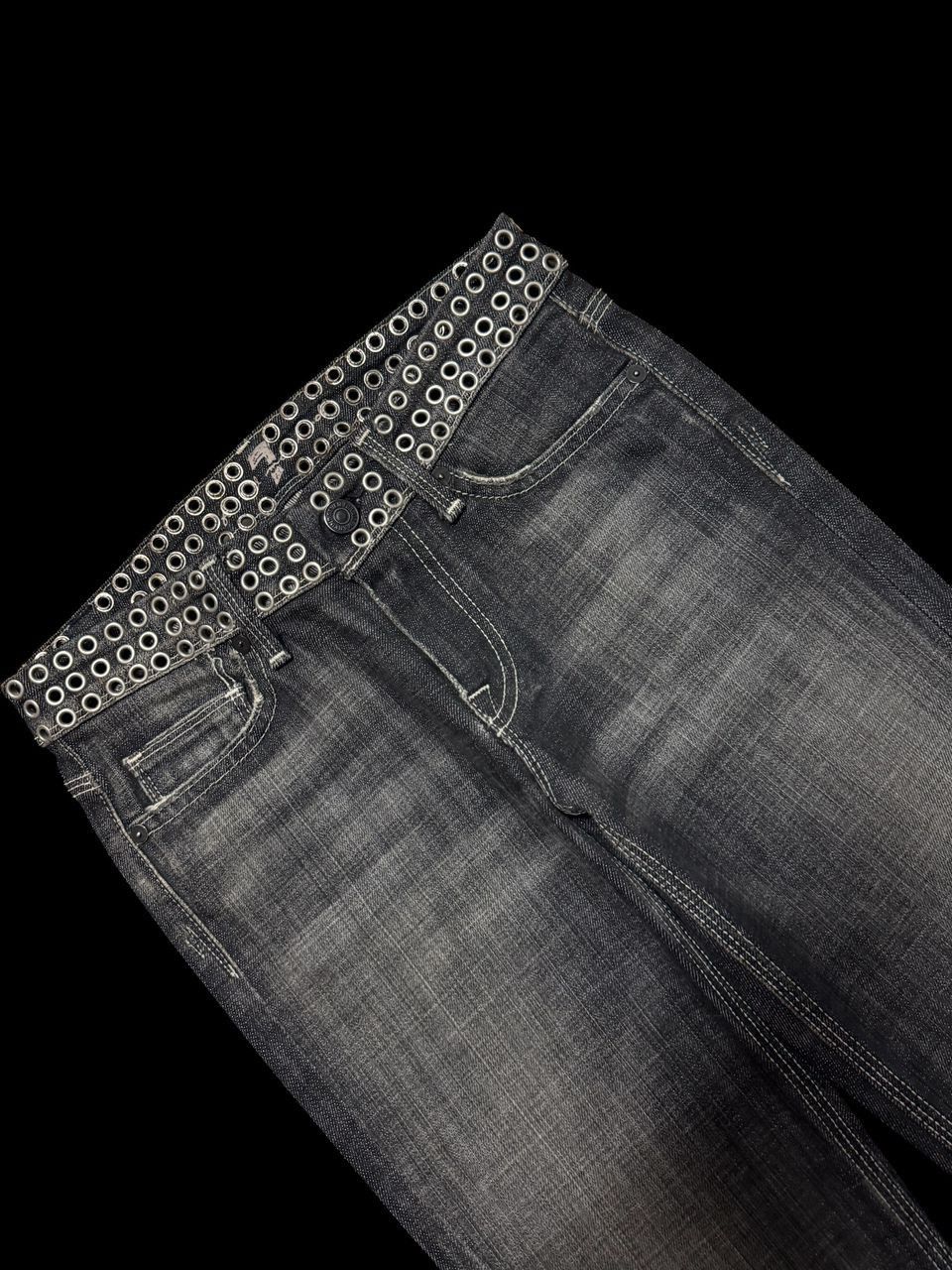 7 For All Mankind FLARED BELL BOTTOM 7 For All Mankind Sand Washed Insane Size US 26 / EU 42 - 6 Thumbnail